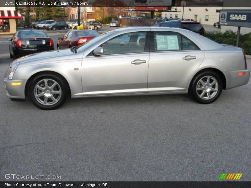 Light Platinum / Ebony 2005 Cadillac STS V8