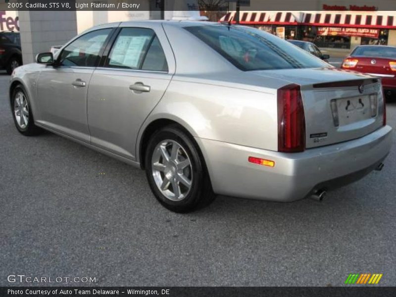 Light Platinum / Ebony 2005 Cadillac STS V8
