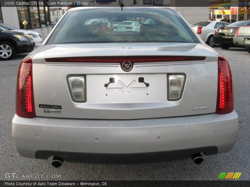 Light Platinum / Ebony 2005 Cadillac STS V8