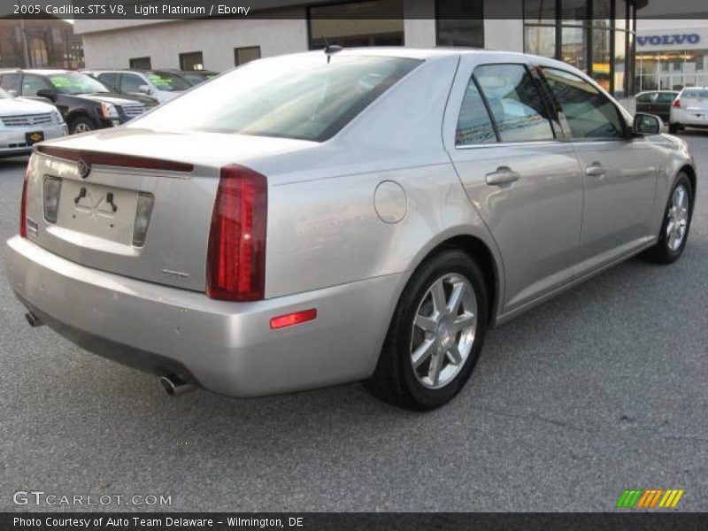 Light Platinum / Ebony 2005 Cadillac STS V8