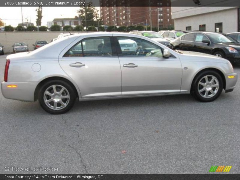 Light Platinum / Ebony 2005 Cadillac STS V8