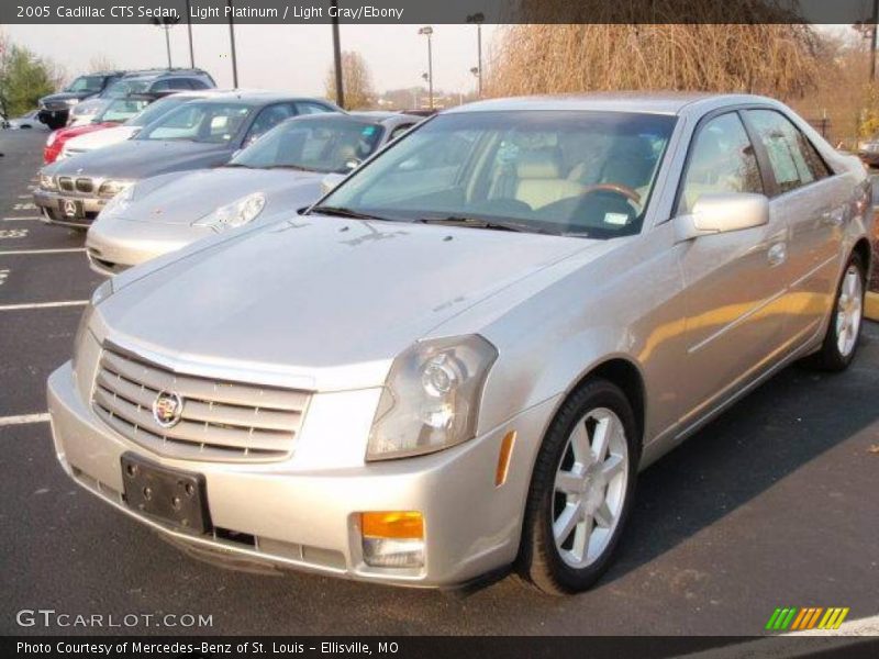 Light Platinum / Light Gray/Ebony 2005 Cadillac CTS Sedan