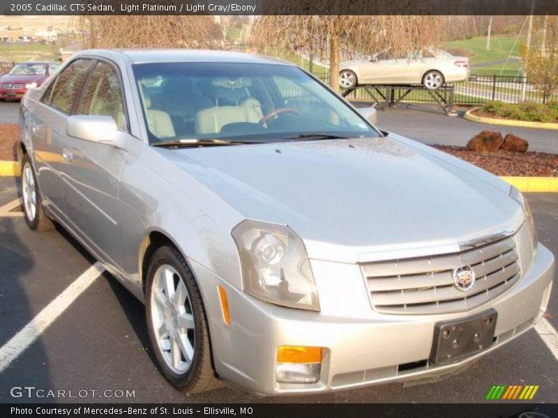 Light Platinum / Light Gray/Ebony 2005 Cadillac CTS Sedan