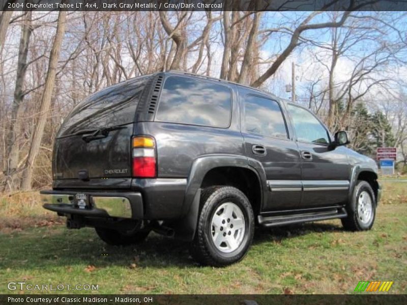 Dark Gray Metallic / Gray/Dark Charcoal 2004 Chevrolet Tahoe LT 4x4
