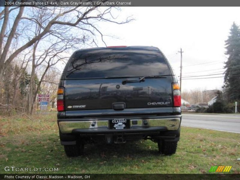Dark Gray Metallic / Gray/Dark Charcoal 2004 Chevrolet Tahoe LT 4x4