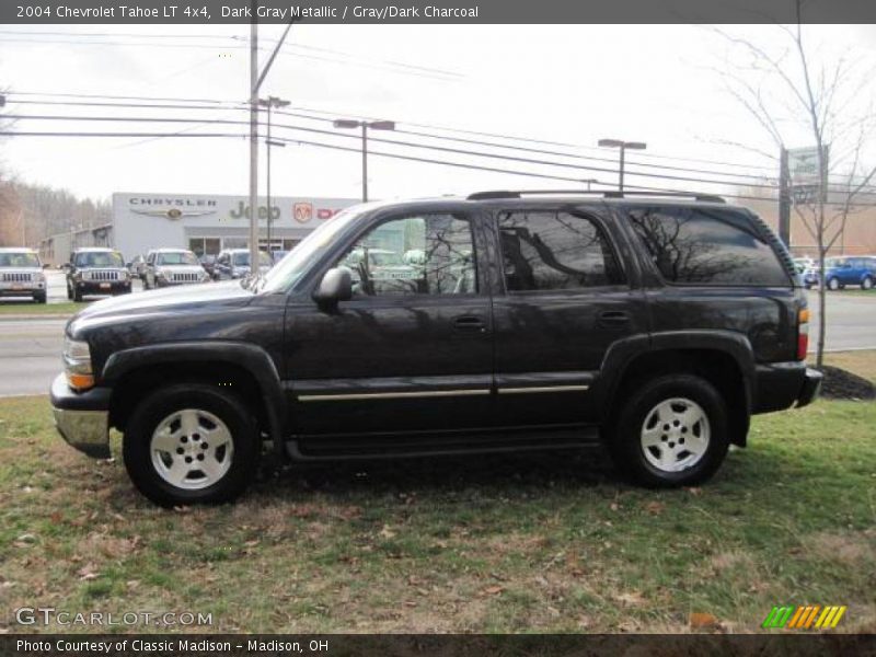 Dark Gray Metallic / Gray/Dark Charcoal 2004 Chevrolet Tahoe LT 4x4