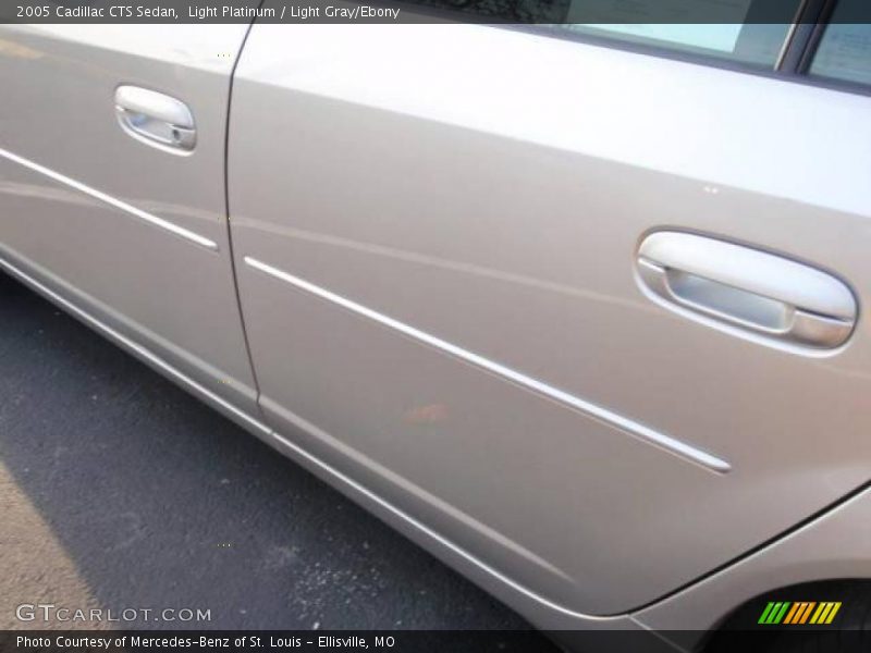 Light Platinum / Light Gray/Ebony 2005 Cadillac CTS Sedan