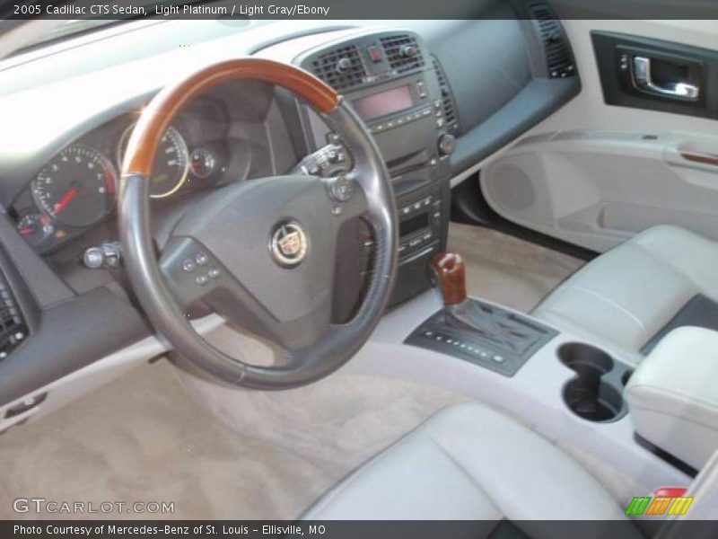 Light Platinum / Light Gray/Ebony 2005 Cadillac CTS Sedan