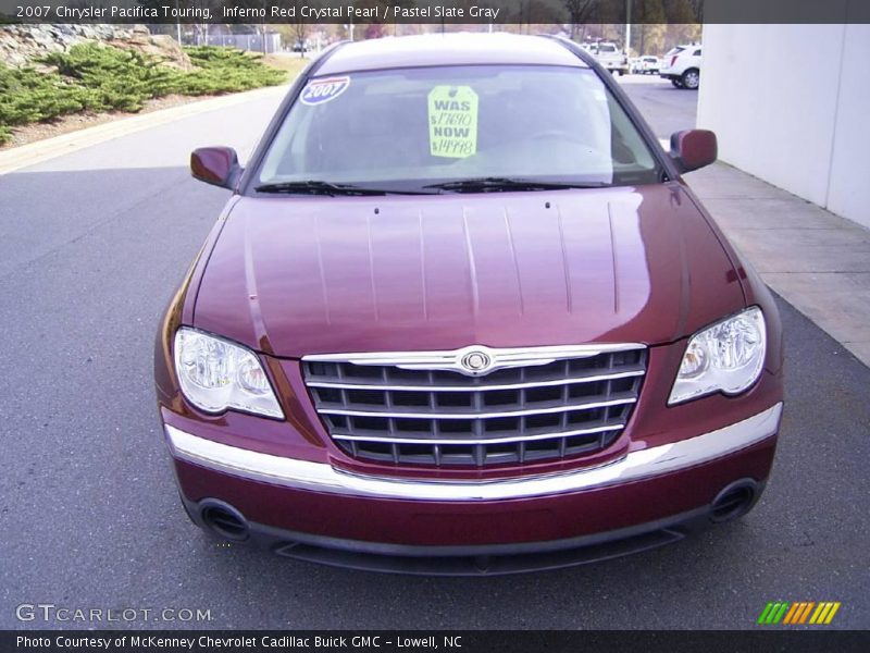 Inferno Red Crystal Pearl / Pastel Slate Gray 2007 Chrysler Pacifica Touring