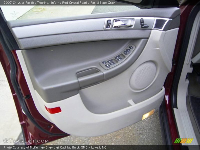 Inferno Red Crystal Pearl / Pastel Slate Gray 2007 Chrysler Pacifica Touring