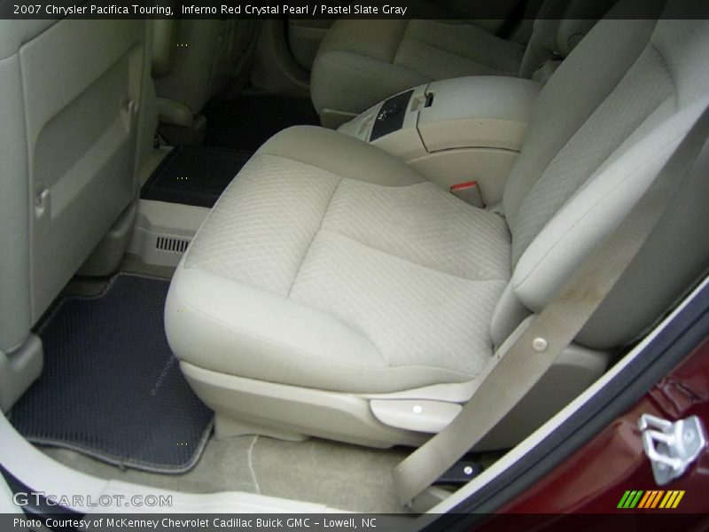 Inferno Red Crystal Pearl / Pastel Slate Gray 2007 Chrysler Pacifica Touring
