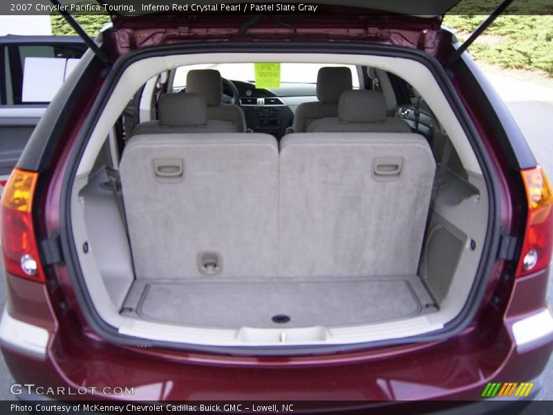 Inferno Red Crystal Pearl / Pastel Slate Gray 2007 Chrysler Pacifica Touring