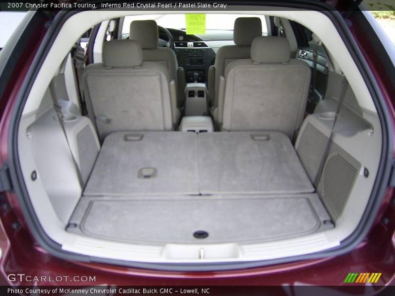 Inferno Red Crystal Pearl / Pastel Slate Gray 2007 Chrysler Pacifica Touring