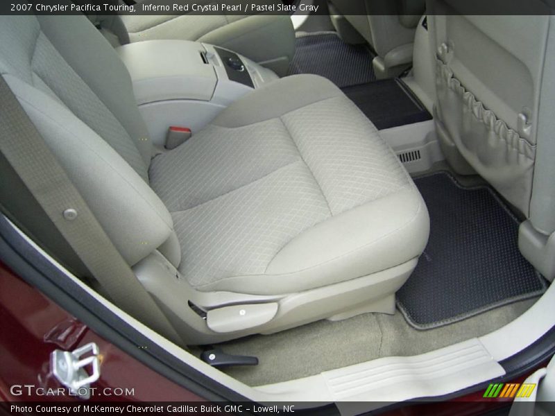 Inferno Red Crystal Pearl / Pastel Slate Gray 2007 Chrysler Pacifica Touring
