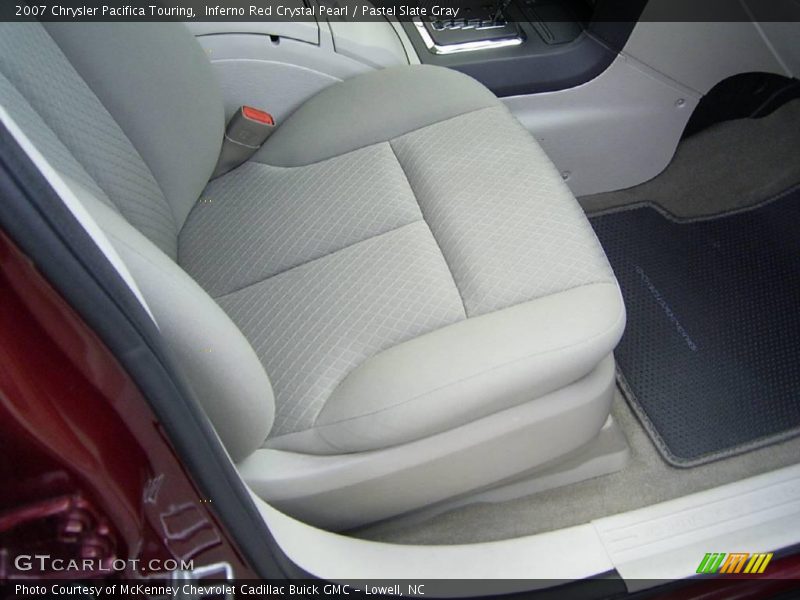 Inferno Red Crystal Pearl / Pastel Slate Gray 2007 Chrysler Pacifica Touring