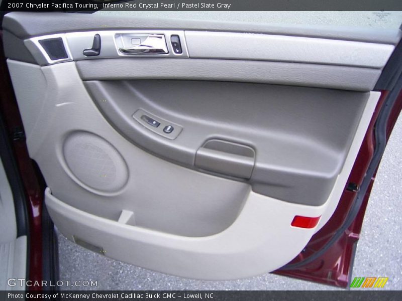 Inferno Red Crystal Pearl / Pastel Slate Gray 2007 Chrysler Pacifica Touring