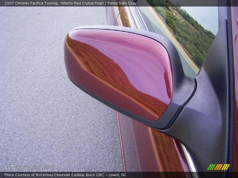Inferno Red Crystal Pearl / Pastel Slate Gray 2007 Chrysler Pacifica Touring