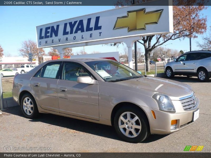 Sand Storm / Cashmere 2006 Cadillac CTS Sedan