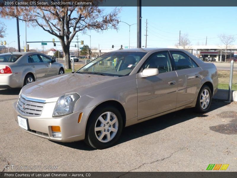 Sand Storm / Cashmere 2006 Cadillac CTS Sedan