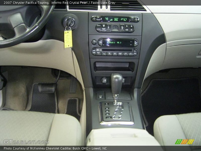 Inferno Red Crystal Pearl / Pastel Slate Gray 2007 Chrysler Pacifica Touring