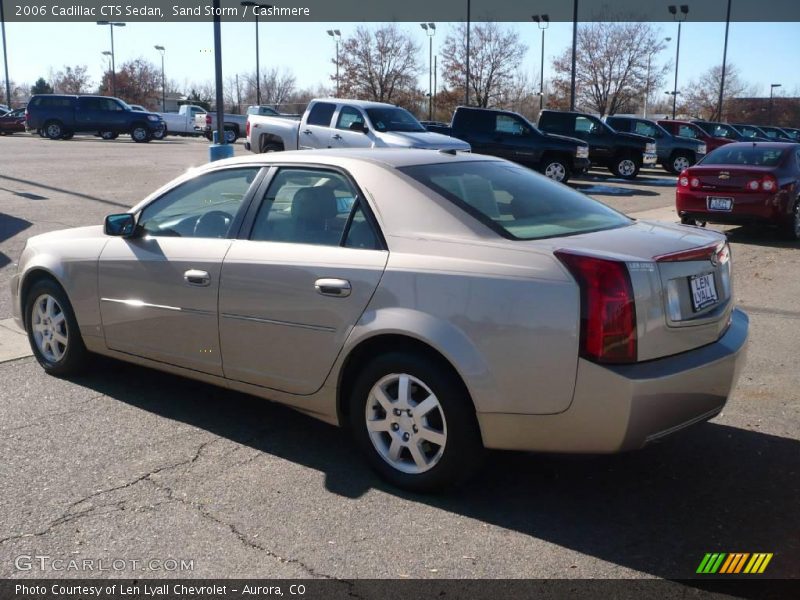 Sand Storm / Cashmere 2006 Cadillac CTS Sedan