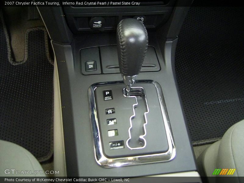 Inferno Red Crystal Pearl / Pastel Slate Gray 2007 Chrysler Pacifica Touring
