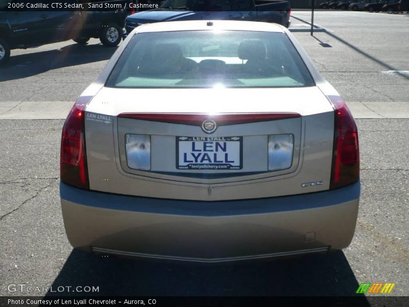 Sand Storm / Cashmere 2006 Cadillac CTS Sedan