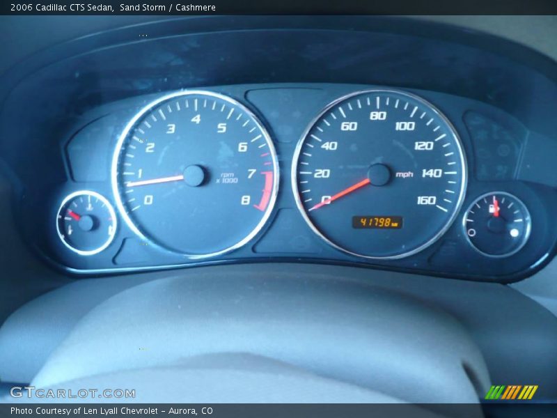 Sand Storm / Cashmere 2006 Cadillac CTS Sedan