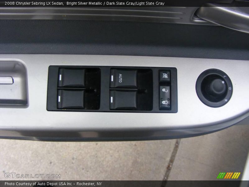 Bright Silver Metallic / Dark Slate Gray/Light Slate Gray 2008 Chrysler Sebring LX Sedan
