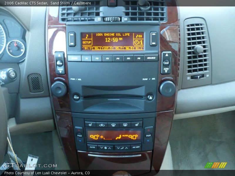 Sand Storm / Cashmere 2006 Cadillac CTS Sedan