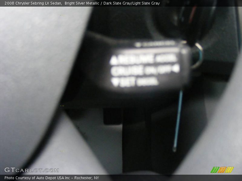 Bright Silver Metallic / Dark Slate Gray/Light Slate Gray 2008 Chrysler Sebring LX Sedan
