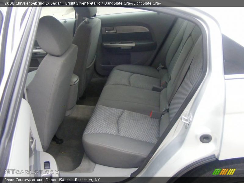 Bright Silver Metallic / Dark Slate Gray/Light Slate Gray 2008 Chrysler Sebring LX Sedan