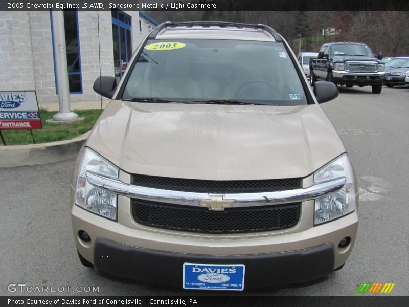 Sandstone Metallic / Light Cashmere 2005 Chevrolet Equinox LS AWD