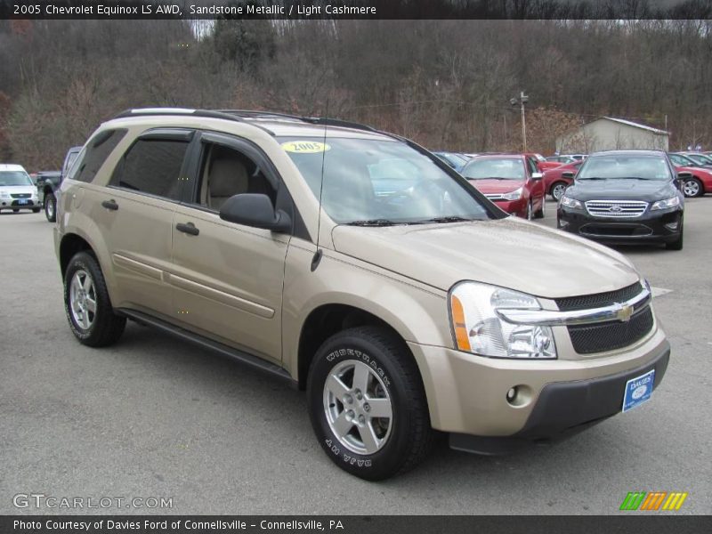 Sandstone Metallic / Light Cashmere 2005 Chevrolet Equinox LS AWD