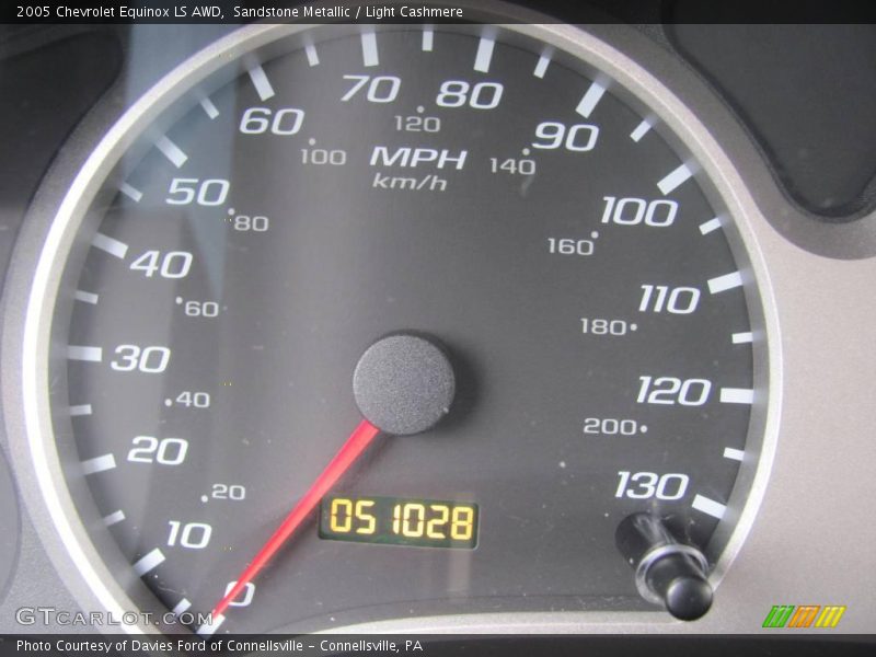 Sandstone Metallic / Light Cashmere 2005 Chevrolet Equinox LS AWD