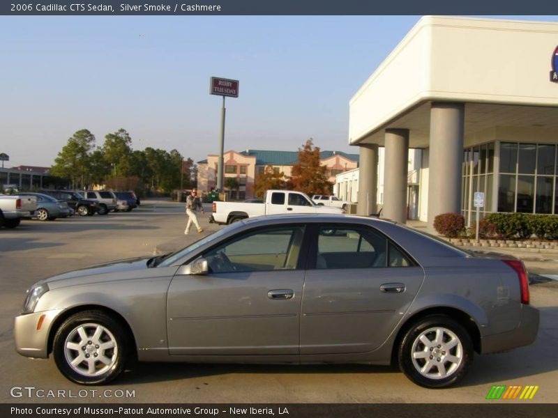 Silver Smoke / Cashmere 2006 Cadillac CTS Sedan