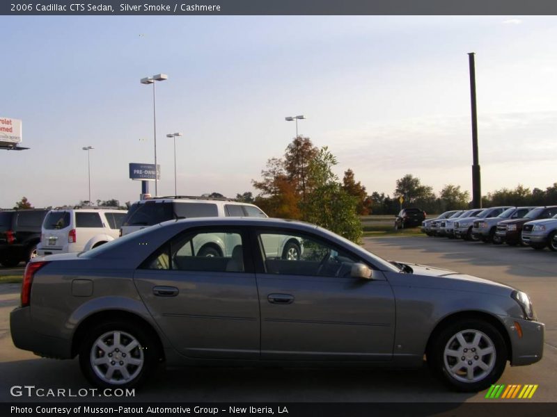 Silver Smoke / Cashmere 2006 Cadillac CTS Sedan