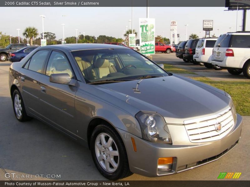 Silver Smoke / Cashmere 2006 Cadillac CTS Sedan