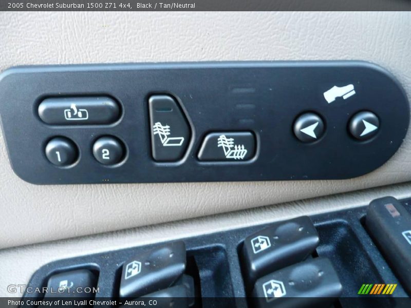 Black / Tan/Neutral 2005 Chevrolet Suburban 1500 Z71 4x4