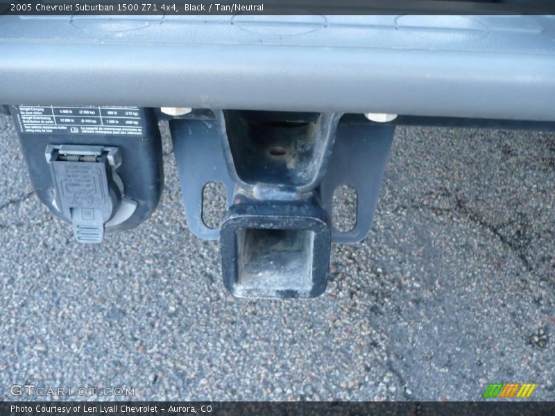 Black / Tan/Neutral 2005 Chevrolet Suburban 1500 Z71 4x4