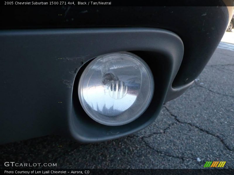 Black / Tan/Neutral 2005 Chevrolet Suburban 1500 Z71 4x4