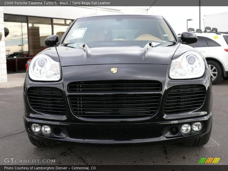 Black / Sand Beige Full Leather 2006 Porsche Cayenne Turbo S