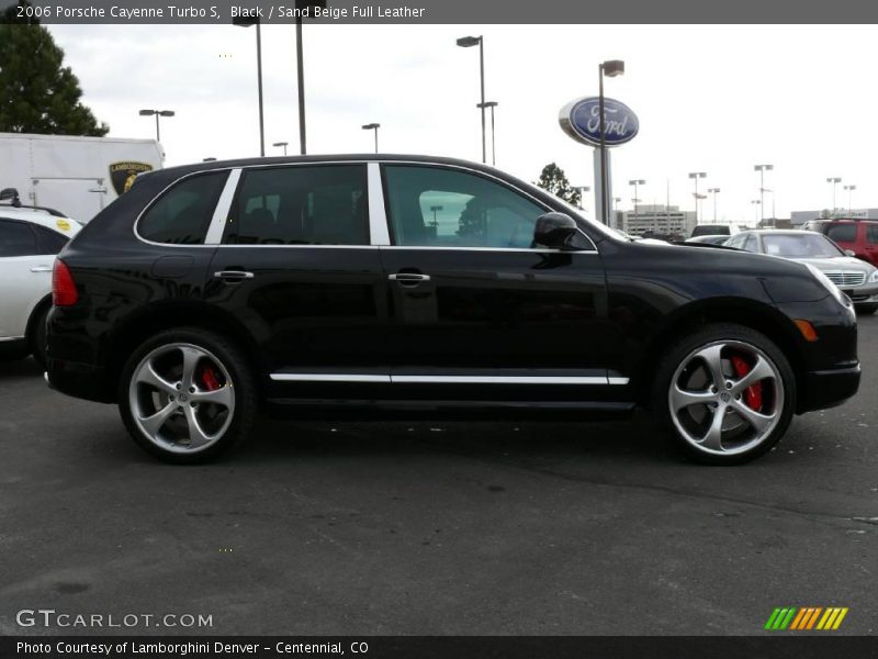 Black / Sand Beige Full Leather 2006 Porsche Cayenne Turbo S