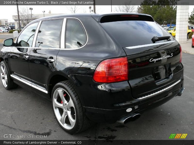 Black / Sand Beige Full Leather 2006 Porsche Cayenne Turbo S