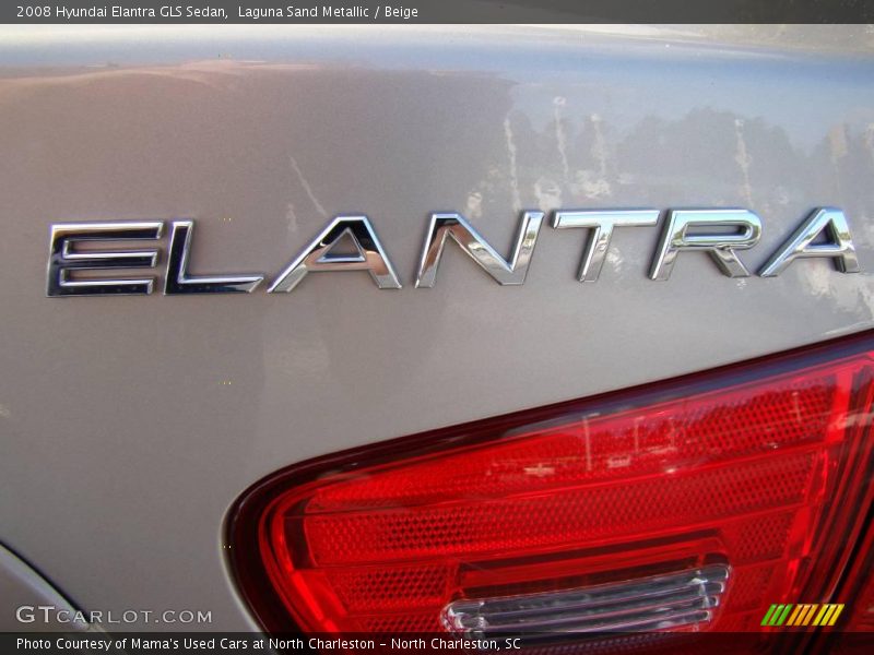 Laguna Sand Metallic / Beige 2008 Hyundai Elantra GLS Sedan