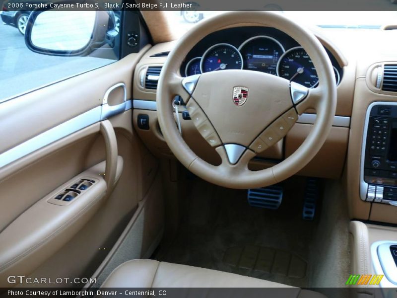 Black / Sand Beige Full Leather 2006 Porsche Cayenne Turbo S