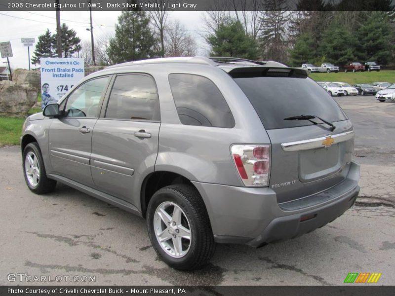 Dark Silver Metallic / Light Gray 2006 Chevrolet Equinox LT AWD