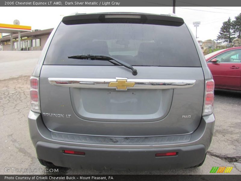 Dark Silver Metallic / Light Gray 2006 Chevrolet Equinox LT AWD