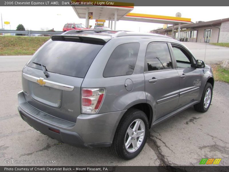 Dark Silver Metallic / Light Gray 2006 Chevrolet Equinox LT AWD
