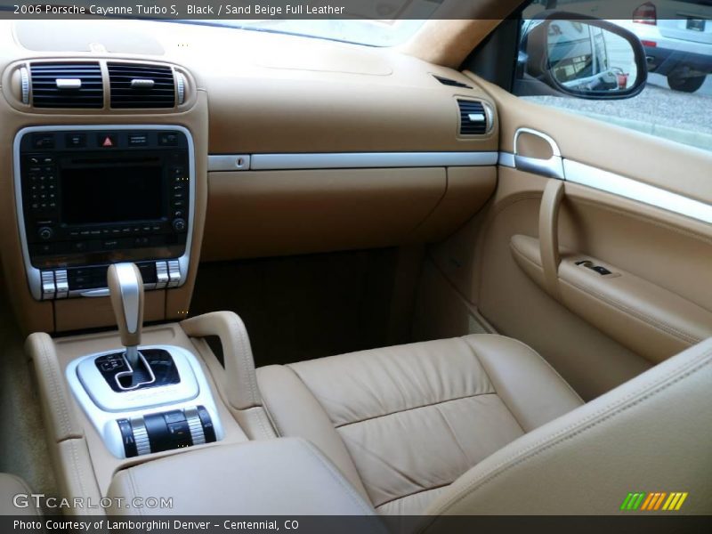 Black / Sand Beige Full Leather 2006 Porsche Cayenne Turbo S
